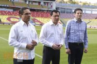 En el estadio Morelos