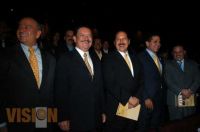 Rinden Informe  Jesús Garibay y Silvano Aureoles 