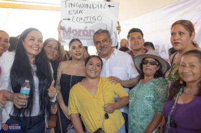 Llama Raúl Morón a pensar en grande al pueblo de Michoacán