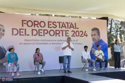 Será Raúl Morón un aliado del deporte de Michoacán