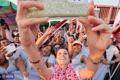 A nosotros, nos defiende el pueblo: Claudia Sheinbaum