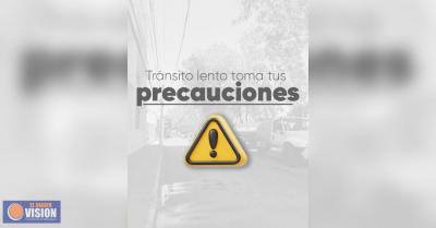 Aviso vial: cortes a la circulación por construcción de Acuaférico