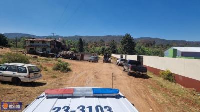 Despliegan operativo de seguridad tras homicidio de tesorero de Senguio