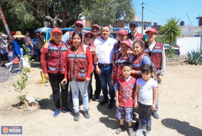 Impulsa Torres Piña rescate de espacios públicos para una mejor convivencia en Morelia