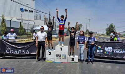 Con gran éxito la tercera fecha del Serial de Ciclismo de Ruta Infantil en Zacapu