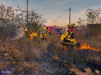 Brigadistas continúan con acciones preventivas contra incendios