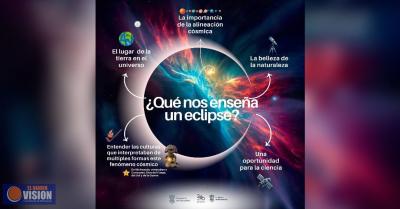 SEE comparte medidas preventivas a escuelas ante eclipse