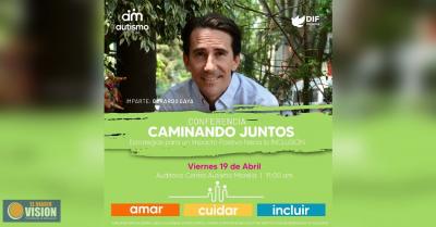 DIF Morelia invita a conferencia de Gerardo Gaya, referente en México y el mundo sobre autismo