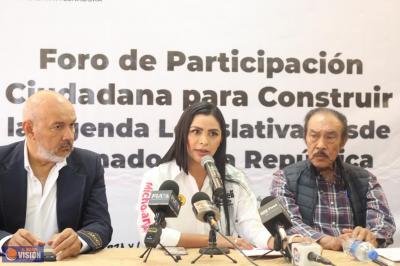 Con gran éxito se realiza el Foro de Participación convocado por Araceli Saucedo