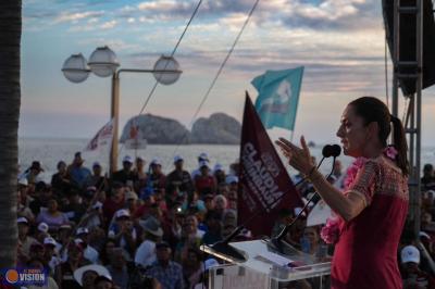 Más derechos para pescadores : Claudia Sheinbaum