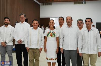 A Yucatán, le va a ir bien : Claudia  Sheinbaum