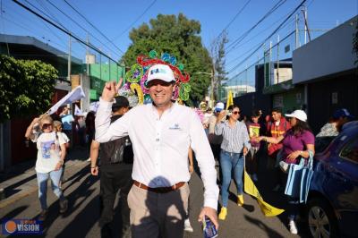 Colonia Ventura Puente, va con Alfonso Martínez