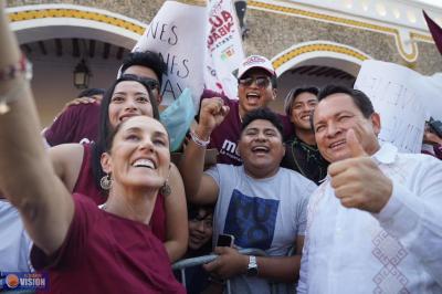 Respeto y apoyo a pueblos originarios: Claudia Sheinbaum 