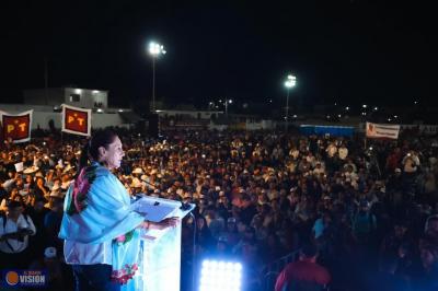 Avanzar en la transformación, convoca en Chiapas, Claudia Sheinbaum