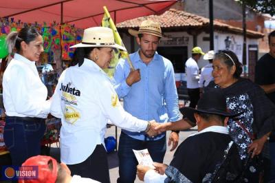 Para impulsar el desarrollo del comercio local ¡somos garantía!: Julieta Gallardo