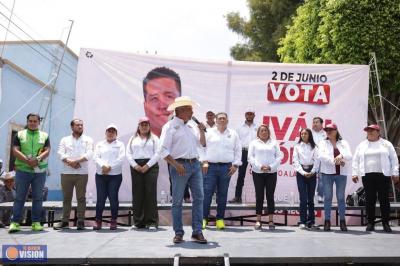 La Cuarta Transformación, representa el desarrollo de los pueblos michoacanos, destaca Morón