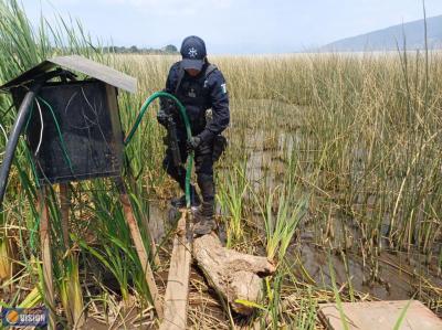 Guardia Civil asegura toma clandestina de agua en Oponguio