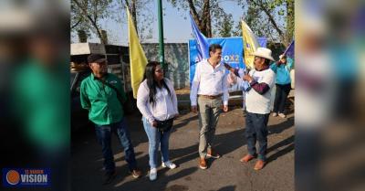 Empresas recolectoras y taxistas, refrendan apoyo a Alfonso