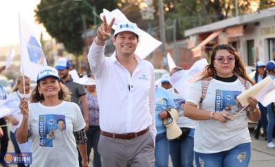 Encargadas y encargados del orden destacan resultados de Alfonso Martínez