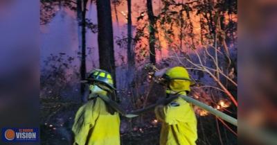 Esta Madrugada Sigue el Combate al Incendio en el Zapien