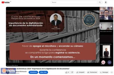 Accede a contenidos como conferencias, mesas de análisis y cápsulas a través de YouTube