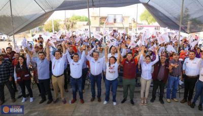 Apoyo al campo, clave para desarrollo de comunidades y tenencias de Morelia: Torres Piña