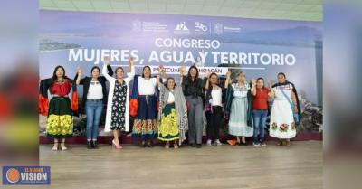 En Pátzcuaro, realizan Congreso Mujeres, Agua y Territorio