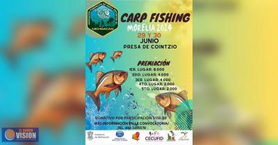 Compesca invita al Torneo de Pesca Deportiva en la presa de Cointzio