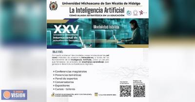 Inteligencia Artificial tema central en Encuentro Internacional de Actualización Docente de UMSNH