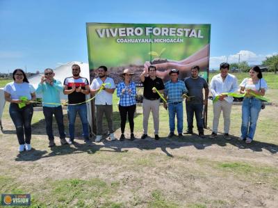 Impulsa Partido Verde creación de vivero en Coahuayana