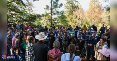 En Pátzcuaro, inician campaña de reforestación : Julio Arreola