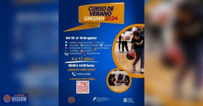 La UMSNH abre sus puertas a niñas, niños y adolescentes, participa en el Curso de Verano