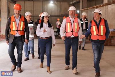 Nuevo mercado de Pátzcuaro, obra para el pueblo, al 50% de construcción: Bedolla