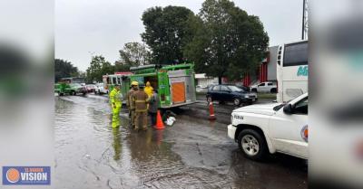 Autoridades atienden contingencia  por Lluvia 