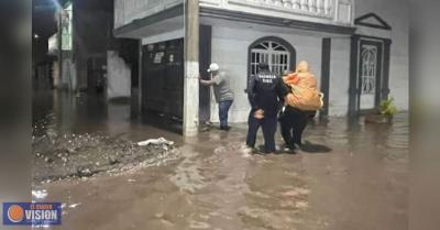 Guardia Civil apoya a los habitantes de Sahuayo