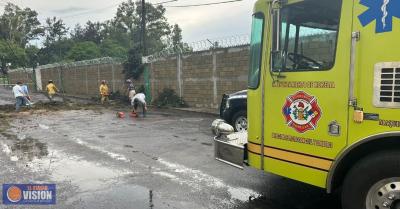 Brigadas intermunicipales atienden incidencias por lluvias de este miércoles