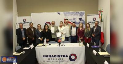 Estudiantes del Cecytem, podrán realizar prácticas en empresas de  Canacintra