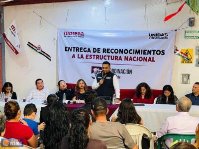 Morena Michoacán sigue con la ruta de agradecimiento en la entidad