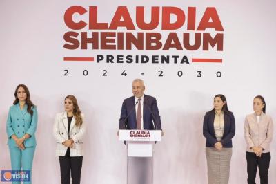 Presenta Bedolla a Sheinbaum proyectos para el desarrollo de Michoacán