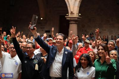 Morelia tiene un Gobierno que atiende a sus ciudadanos: Alfonso Martínez