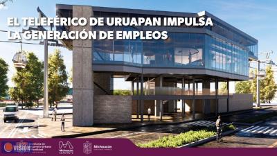 Teleférico de Uruapan impulsa la economía local con la generación de empleos