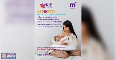 DIF Morelia promueve la lactancia materna con consultas prenatales gratuitas en línea