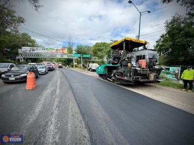 ¡Toma precauciones! SCOP realiza obras de mantenimiento en libramiento de Morelia