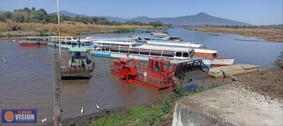 Para recuperar el lago de Pátzcuaro se han retirado más de 45 mil metros cúbicos de lodo