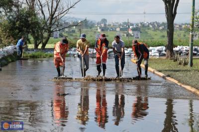 Gobierno de Morelia continúa limpieza en fraccionamiento Hacienda Tiníjaro