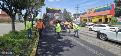 ¡Toma precauciones! SCOP da mantenimiento al libramiento de Morelia