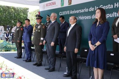 Encabeza Bedolla ceremonia del 177 Aniversario de la Gesta Heroica de los Niños Héroes