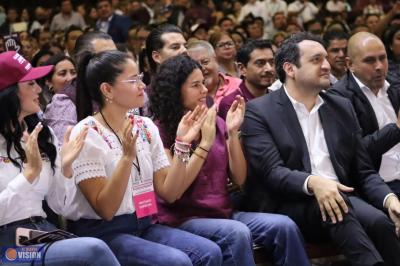 Con  Alcalde, Carolina Rangel y Andrés López Beltrán, Morena consolida transformación 