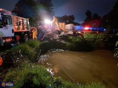 Brigadas intermunicipales atendieron contingencias por lluvias