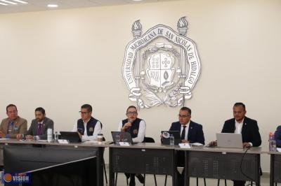 Rectora presenta a directoras y directores la iniciativa de reforma constitucional a la UMSNH